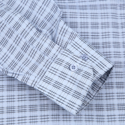 Admiral Executive Check Formal Shirt – Timeless Professional Wear - CH2025-H