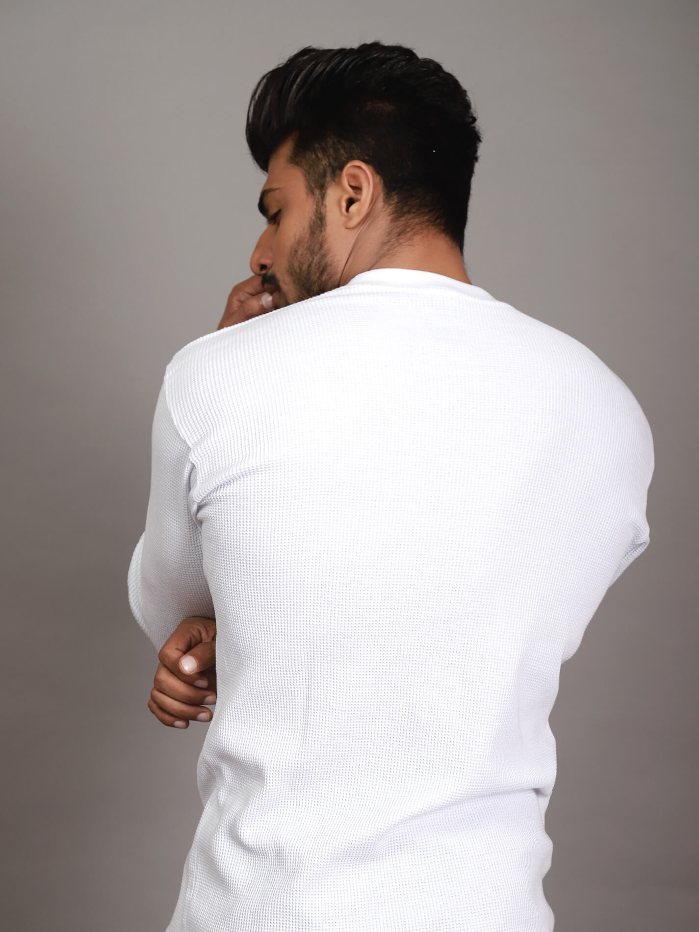 Thermal Shirt Full Sleeves | White