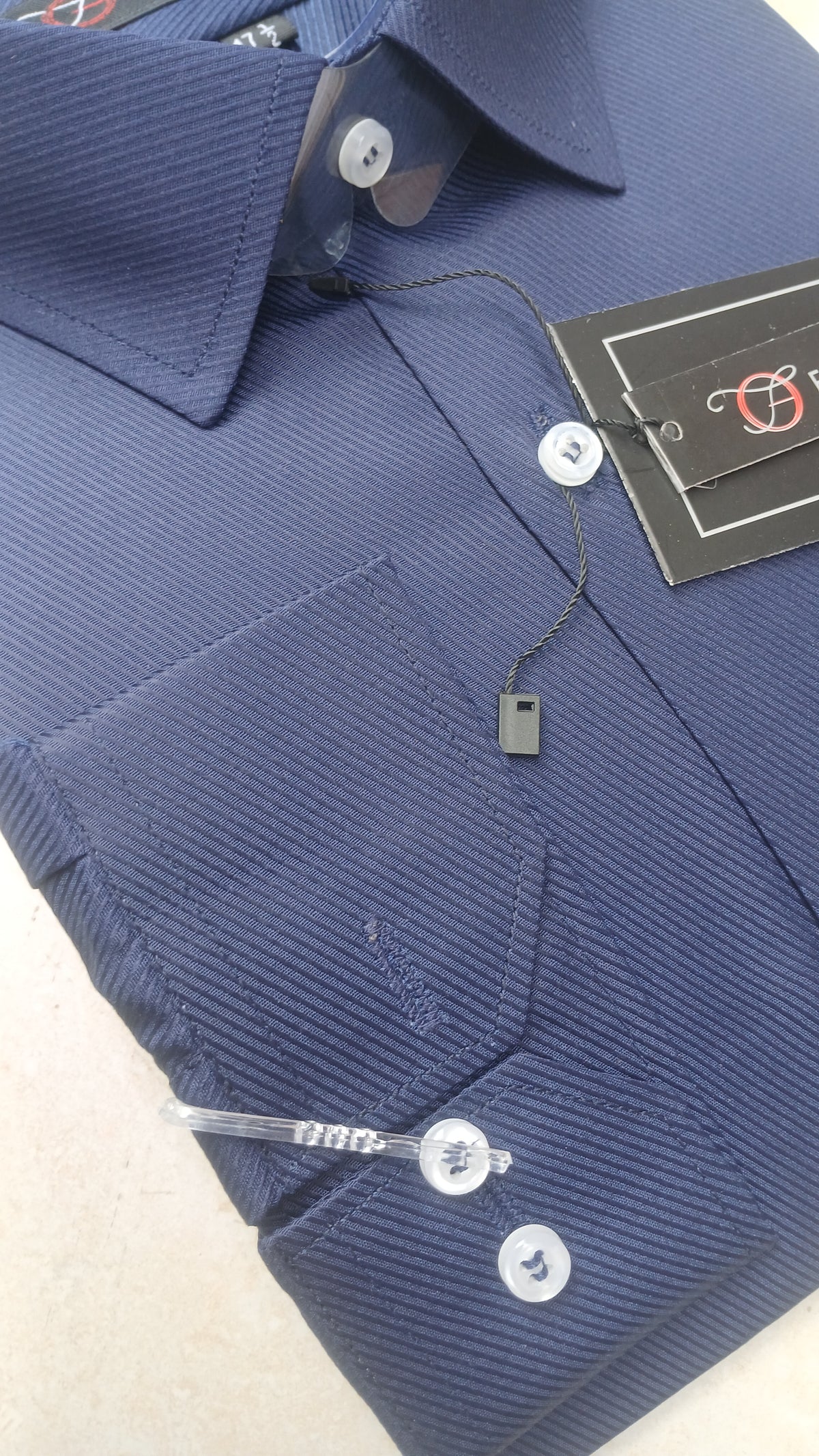 Cross Line Dobby Formal Shirt - Blue | CL1001 | Pakistan online