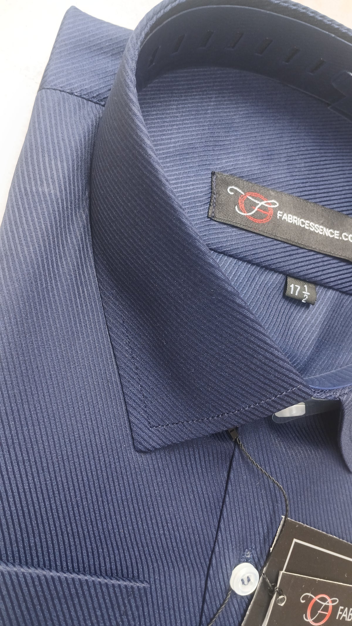 Cross Line Dobby Formal Shirt - Blue | CL1001 | Pakistan online