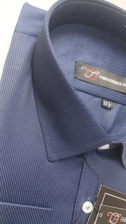 Cross Line Dobby Formal Shirt - Blue | CL1001 | Pakistan online
