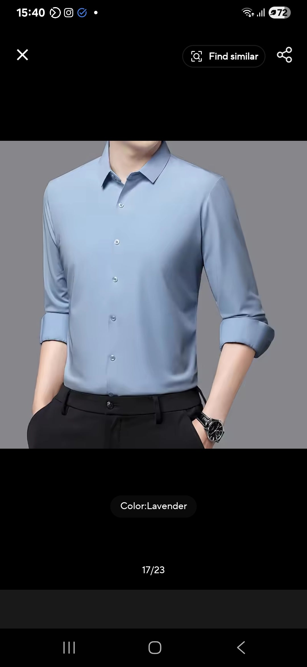 Ultra Strech Lycra Casual Shirt - | Slim Fit | Pakistan online