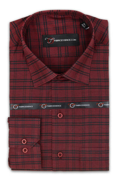 Admiral Executive Check Formal Shirt – Timeless Professional Wear - CH2025-N