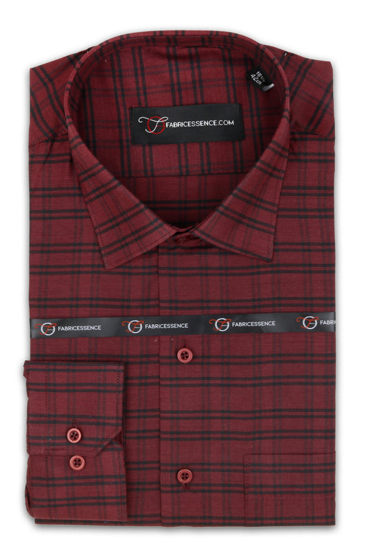 Admiral Executive Check Formal Shirt – Timeless Professional Wear - CH2025-N