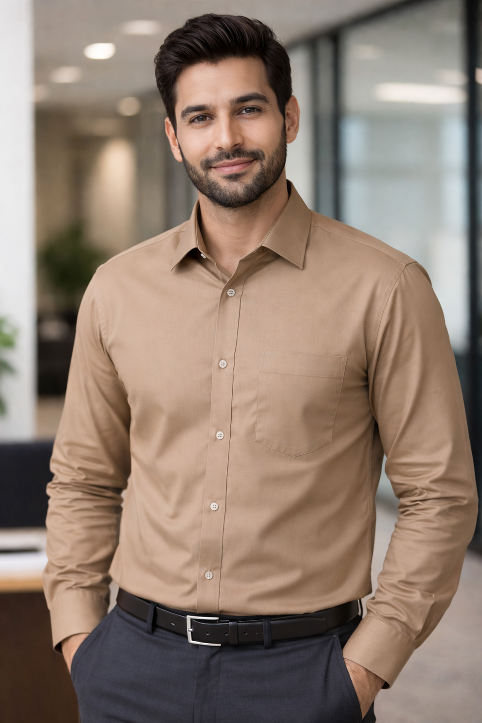 Formal Shirt Packed In Wooden Black Gift Box - Executive Presentation Pakistan online