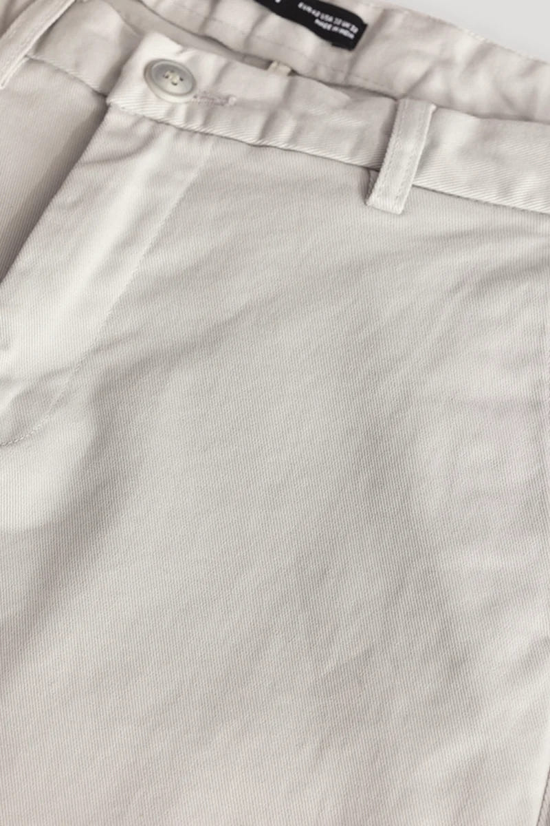 Regular Fit Comfort Chino Cotton Pants - | Light Beige | FE0345 Pakistan online