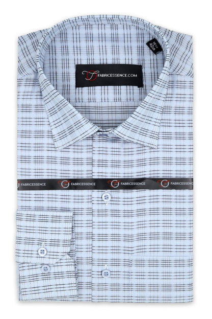 Admiral Executive Check Formal Shirt – Timeless Professional Wear - CH2025-H