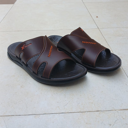 Men Trendy Slippers Comfort  - Brown - XT02