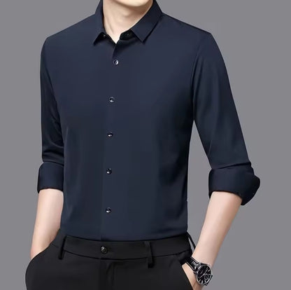 Ultra Strech Lycra Casual Shirt - | Slim Fit |