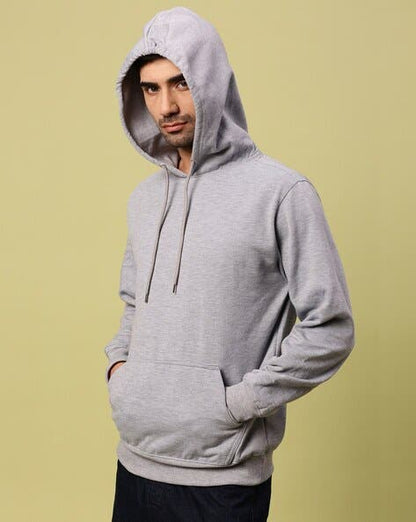Grey Stylish Hoodie For Men