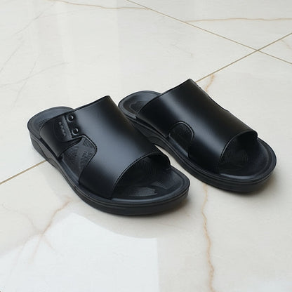 Men Classic Slippers Comfort  - Black - XT04