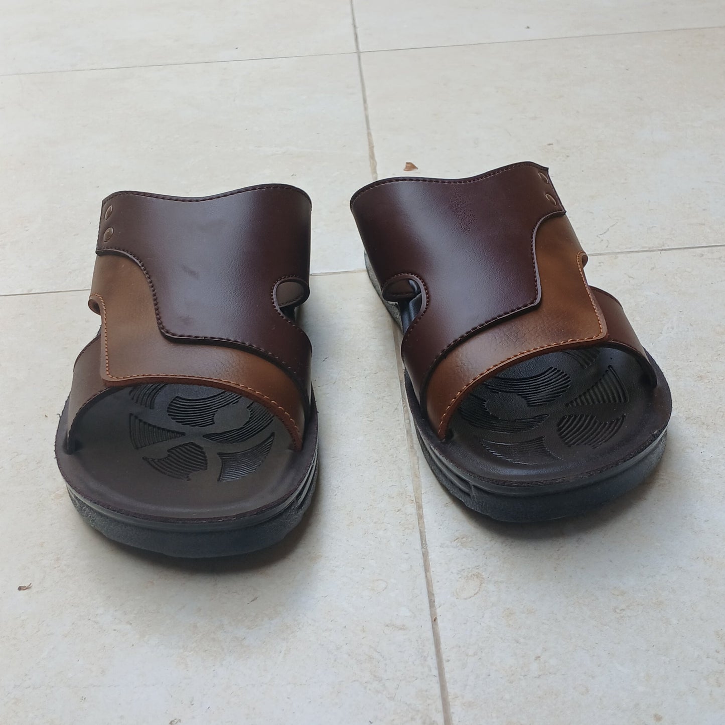 Men Stylish Slippers Comfort  - Brown - XT01