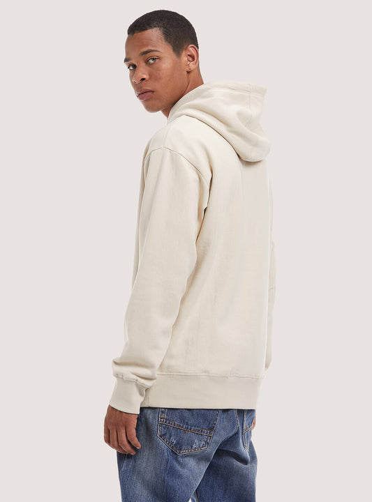 Beige Stylish Hoodie For Men