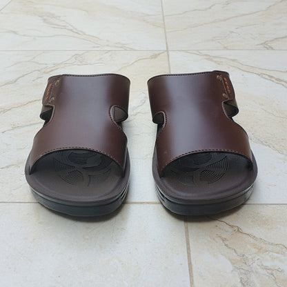 Men Classic Slippers Comfort  - Brown - XT04