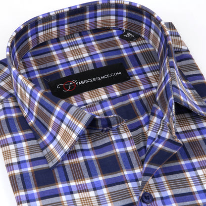 Admiral Executive Check Formal Shirt – Timeless Professional Wear - CH2025-L
