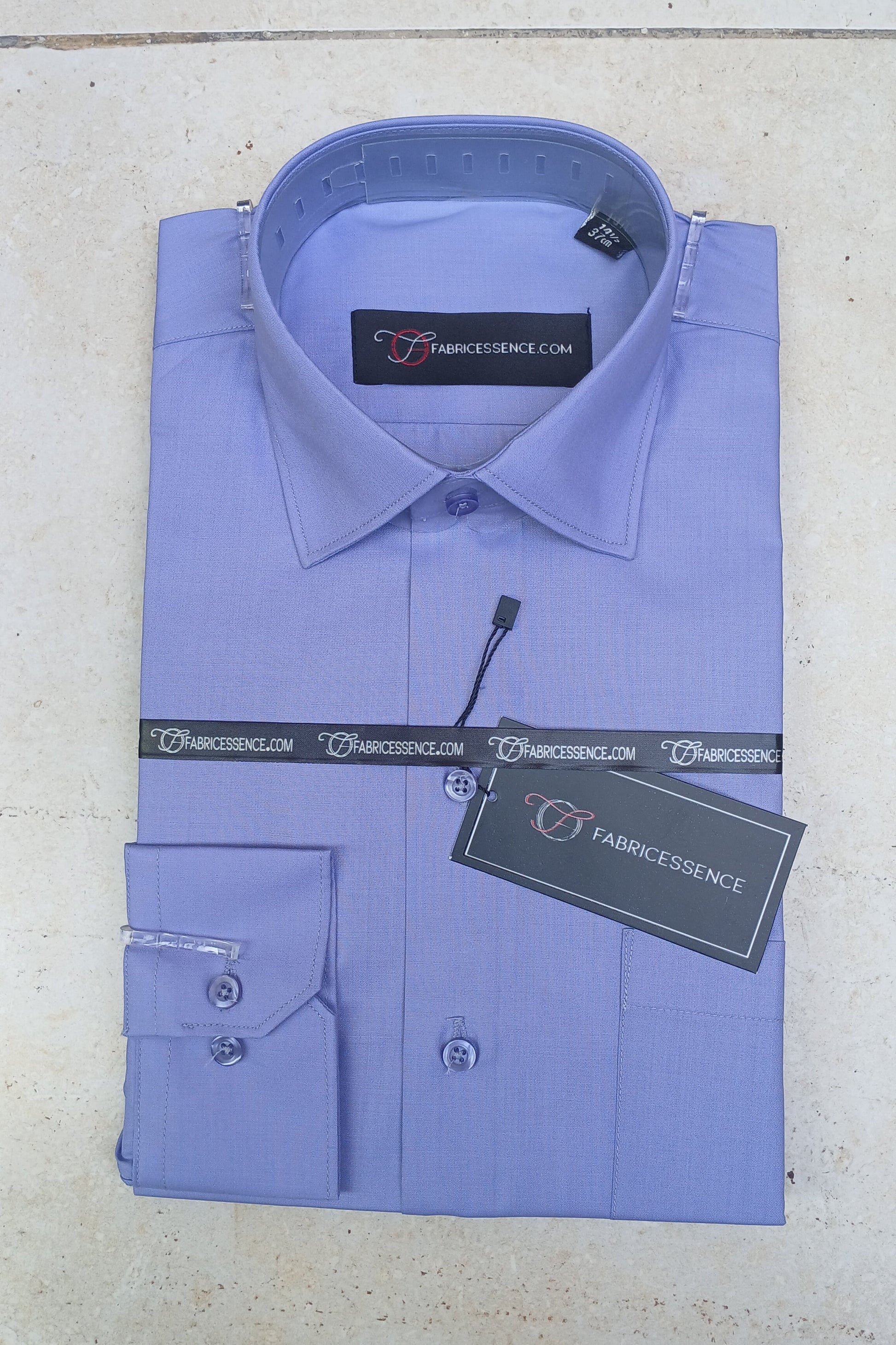 Men's Plain Formal Shirt - | Medium Sky Blue | FE1511 C Pakistan online
