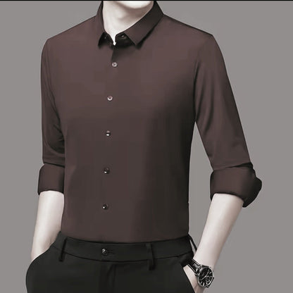 Ultra Strech Lycra Casual Shirt - | Slim Fit |