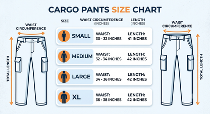 Cargo Cotton Pants 6 Pocket