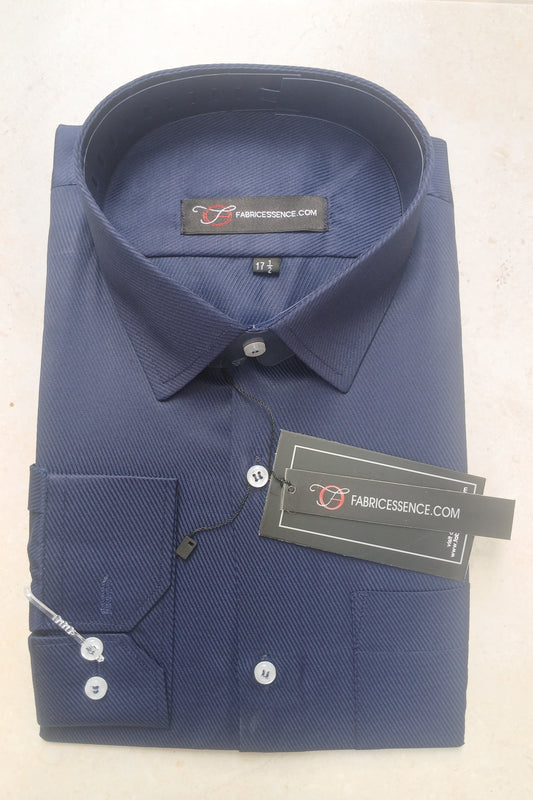 Cross Line Dobby Formal Shirt - Blue | CL1001 | Pakistan online
