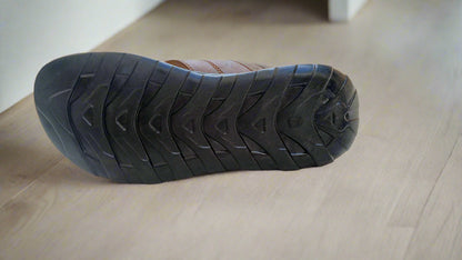Men Slippers Two-Tone Comfort - Brown - TT001