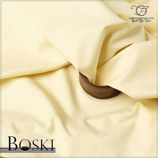 BOSKI - Elegant Cream Color Men's Check Formal | Stylish and Versatile